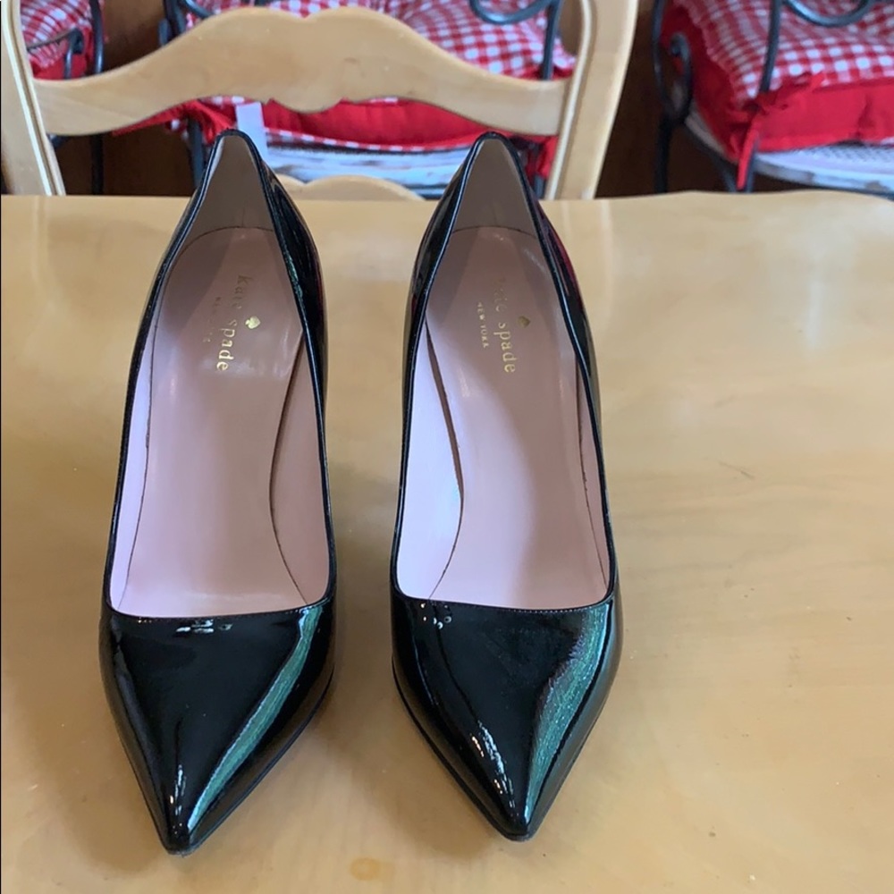 Kate spade black pumps